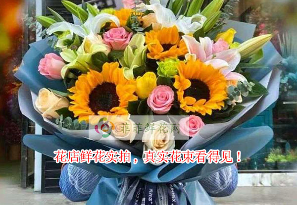 怀化新晃县花店鲜花实拍,怀化新晃县真实花束看得见!
